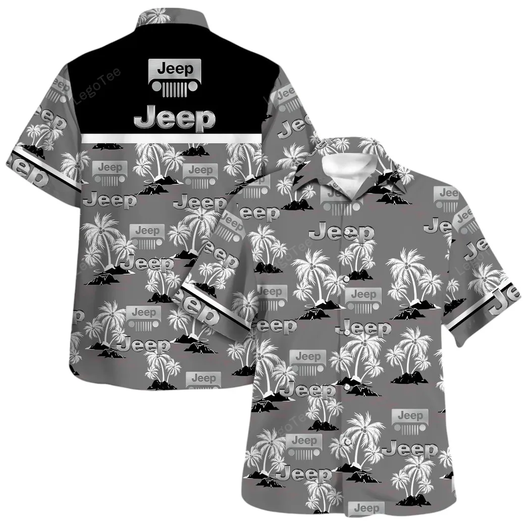 jeep hawaiian shirt set for men gift for jeep lovers gift for him husband boyfriend car144021125464 1 v1onm