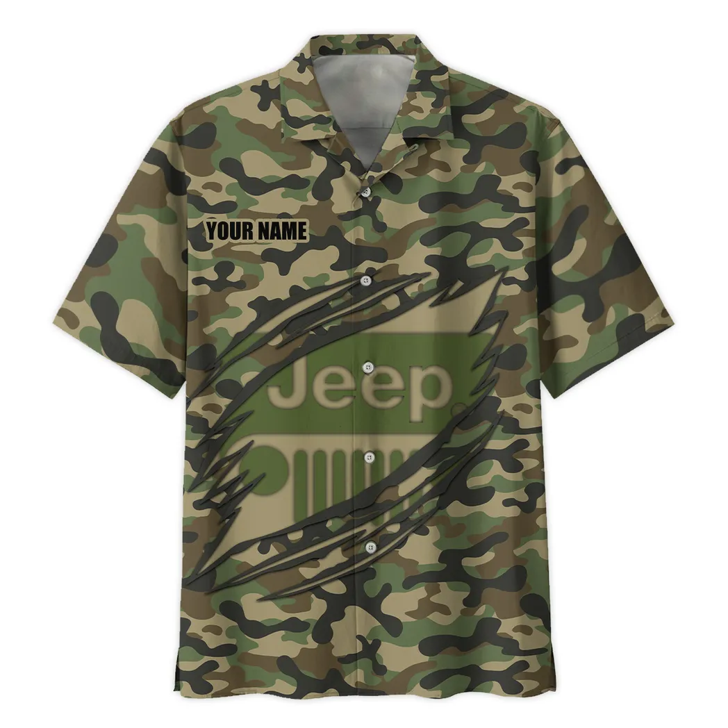 jeep hawaiian shirt style camo oversized hawaiian car210040825711 tuawb