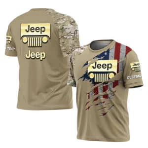 Jeep T-Shirt, All Over Print Shirt For Jeep Fan CAR46021725050-1
