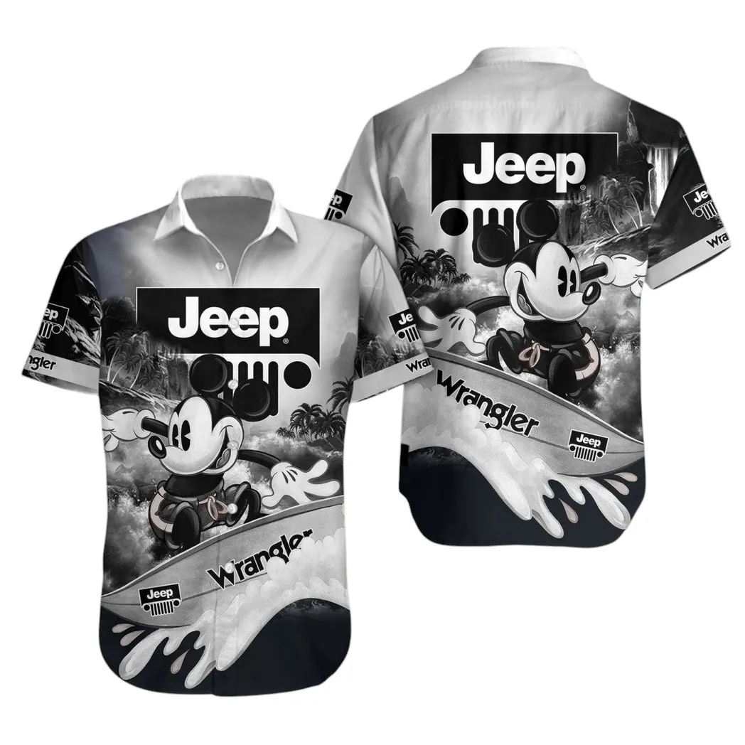 Jeep Wrangler Hawaiian Shirt For Men, Gift For Jeep Wrangler Lovers, Gift For Him, Husband, Boyfriend CAR53030625062