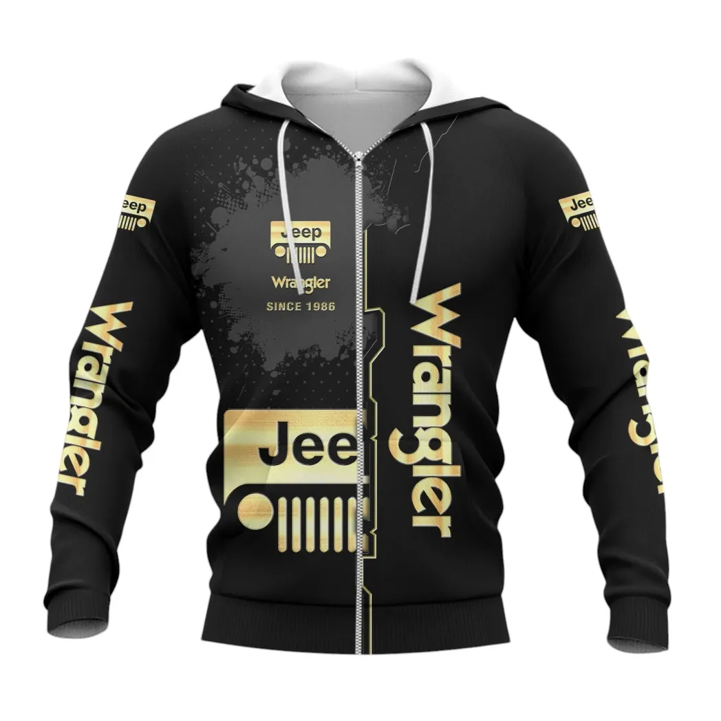 jeep wrangler zipper hoodie gift for jeep wrangler lovers gift for him husband boyfriend car44021725045 3 daolm