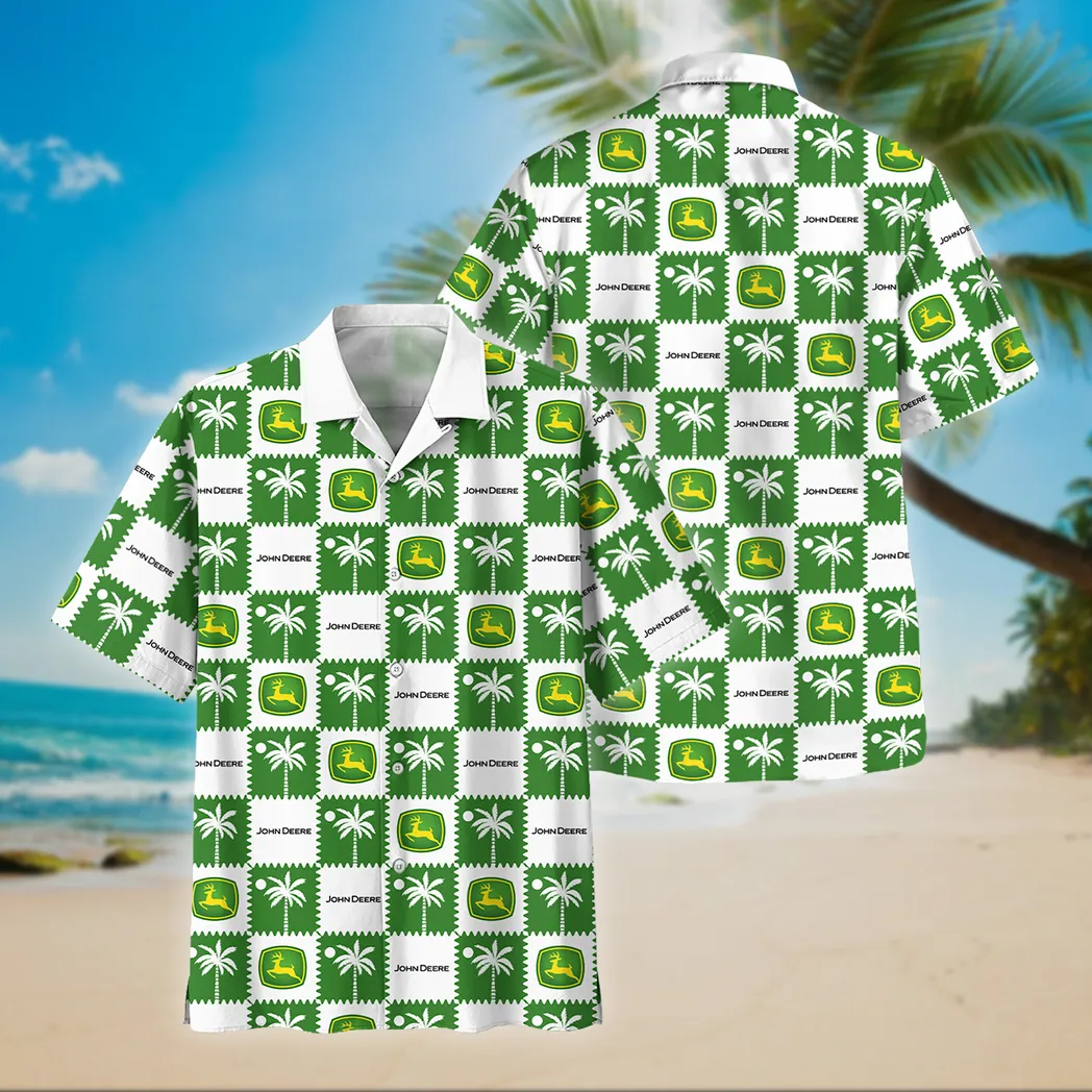 john deere hawaiian shirt style vintage oversized unisex hawaiian shirt summer car04042025681 6mc8a