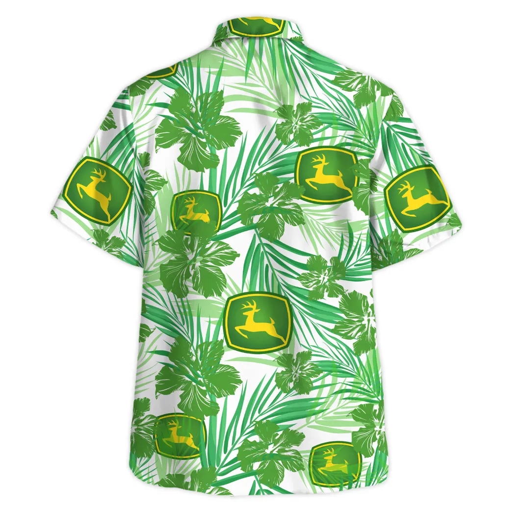 john deere hawaiian shirt style vintage oversized unisex hawaiian shirt summer car04042025683