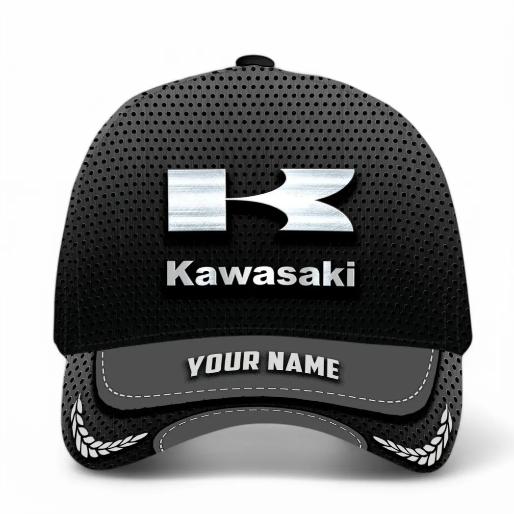 Kawasaki Classic Cap CAR3002132528, Gift For Kawasaki Lovers, Gift For Him, Husband, Boyfriend