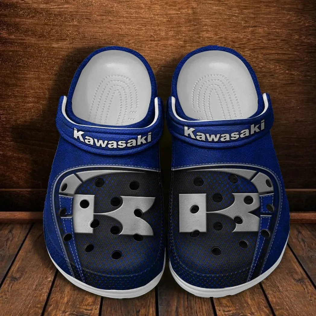 kawasaki crocs shoes clogs men women gift for kawasaki fan car183031725113 blue 0tl00
