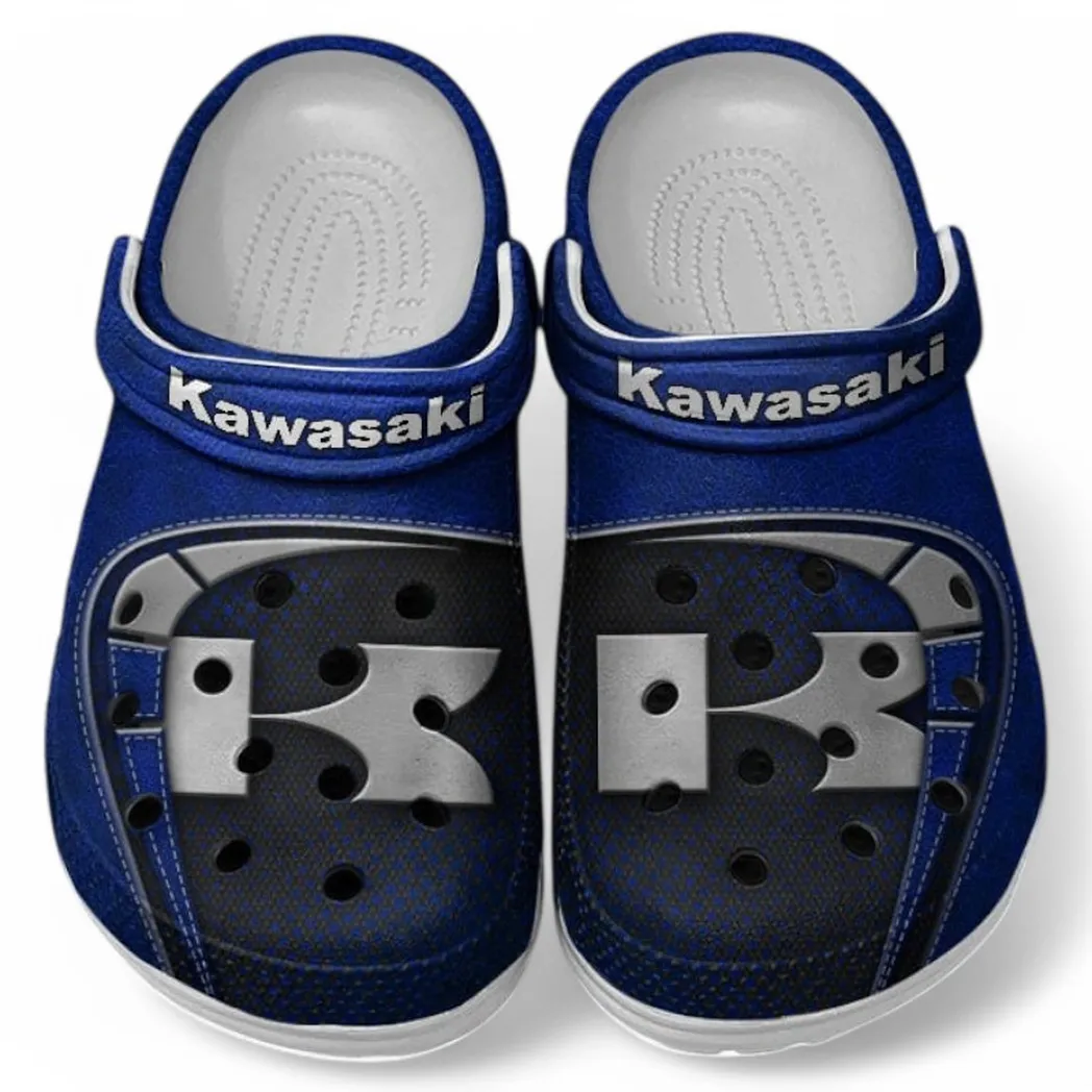 kawasaki crocs shoes clogs men women gift for kawasaki fan car183031725113 blue yb4ys