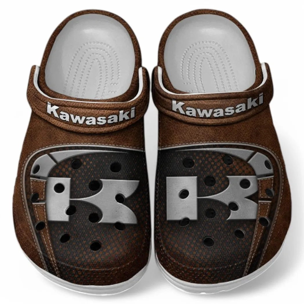 kawasaki crocs shoes clogs men women gift for kawasaki fan car183031725113 brown 59ce6