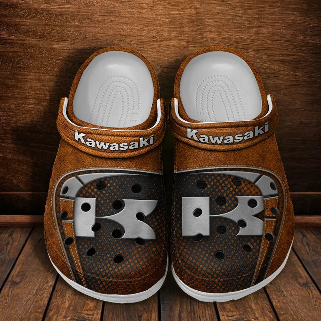 kawasaki crocs shoes clogs men women gift for kawasaki fan car183031725113 orange