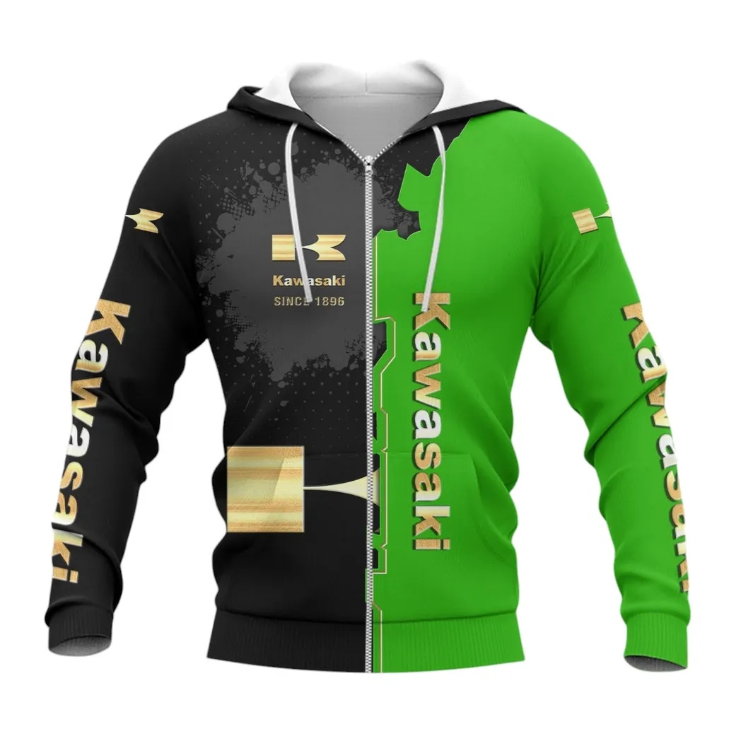 kawasaki zipper hoodie gift for kawasaki lovers gift for him husband boyfriend car44021725046 3 ryar1
