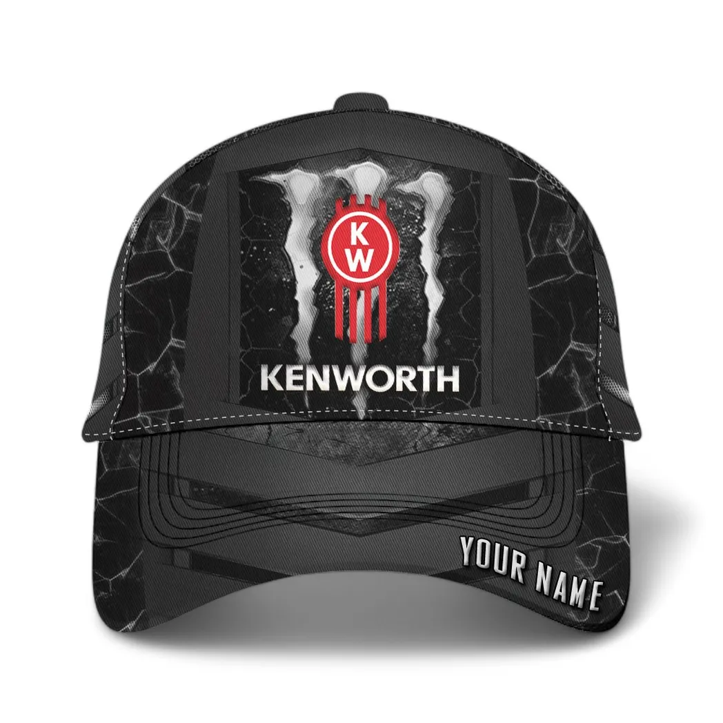 Kenworth Classic Cap, Gift For Kenworth Lovers, Gift For Him, Husband, Boyfriend CAR6502202556 - Grey