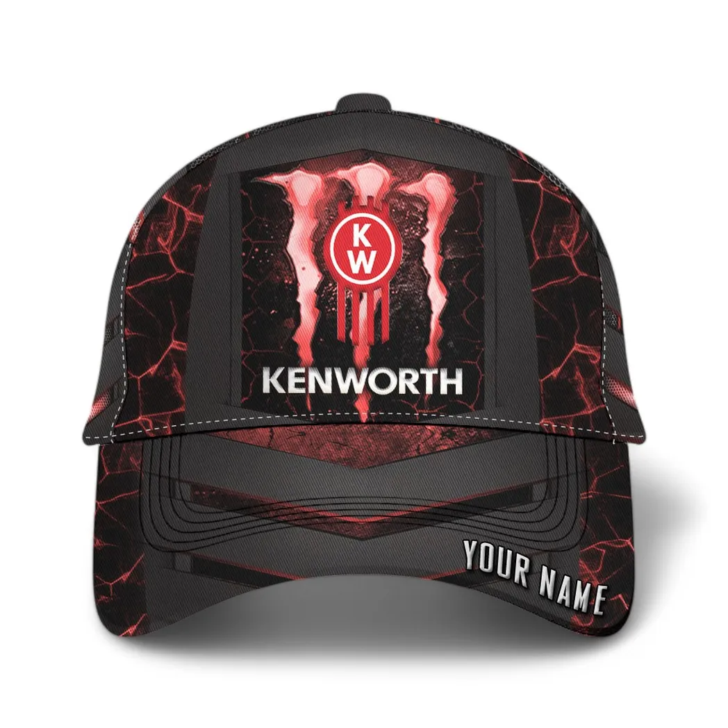 Kenworth Classic Cap, Gift For Kenworth Lovers, Gift For Him, Husband, Boyfriend CAR6502202556 - Red