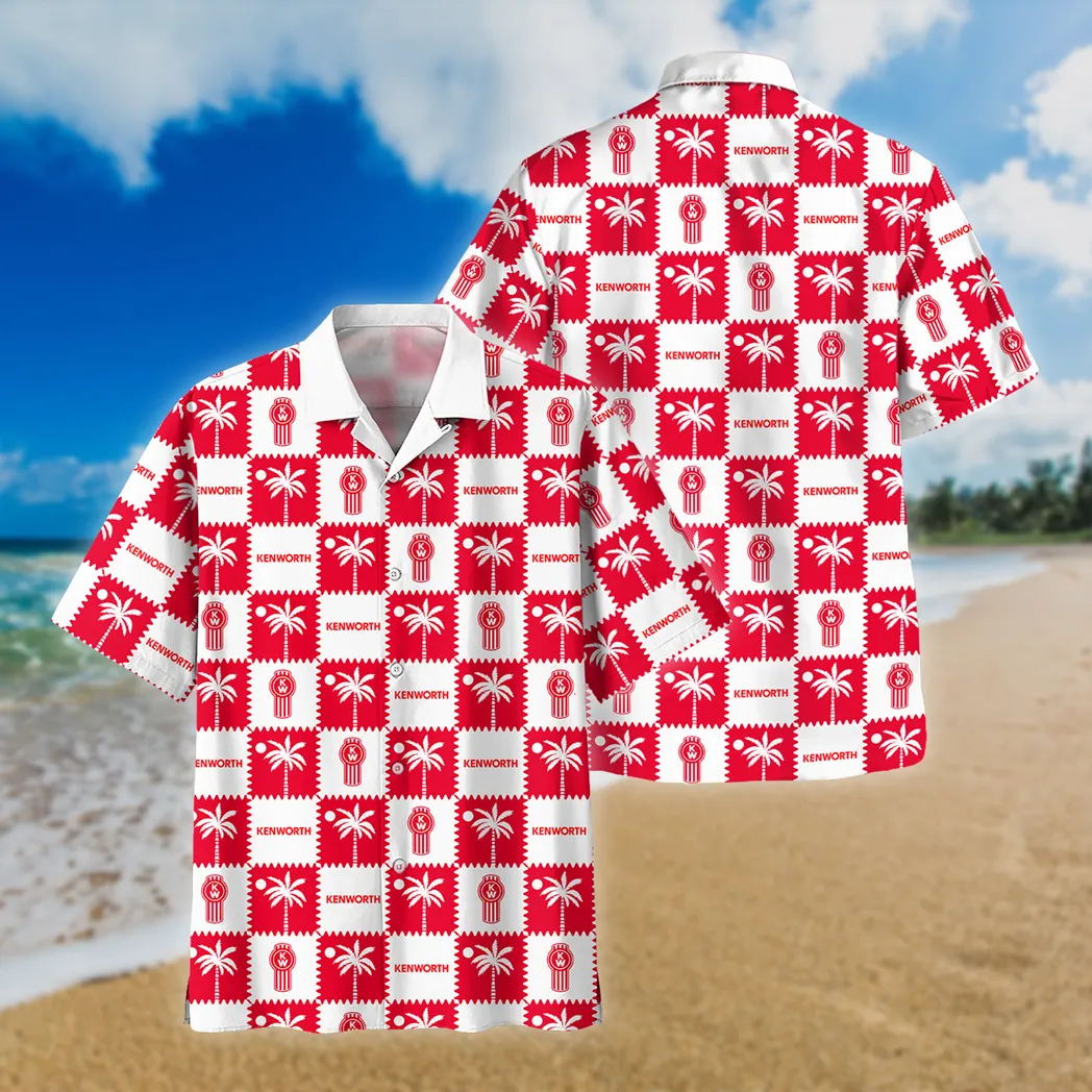 kenworth hawaiian shirt for men gift for kenworth lovers car200030725149 tqchy