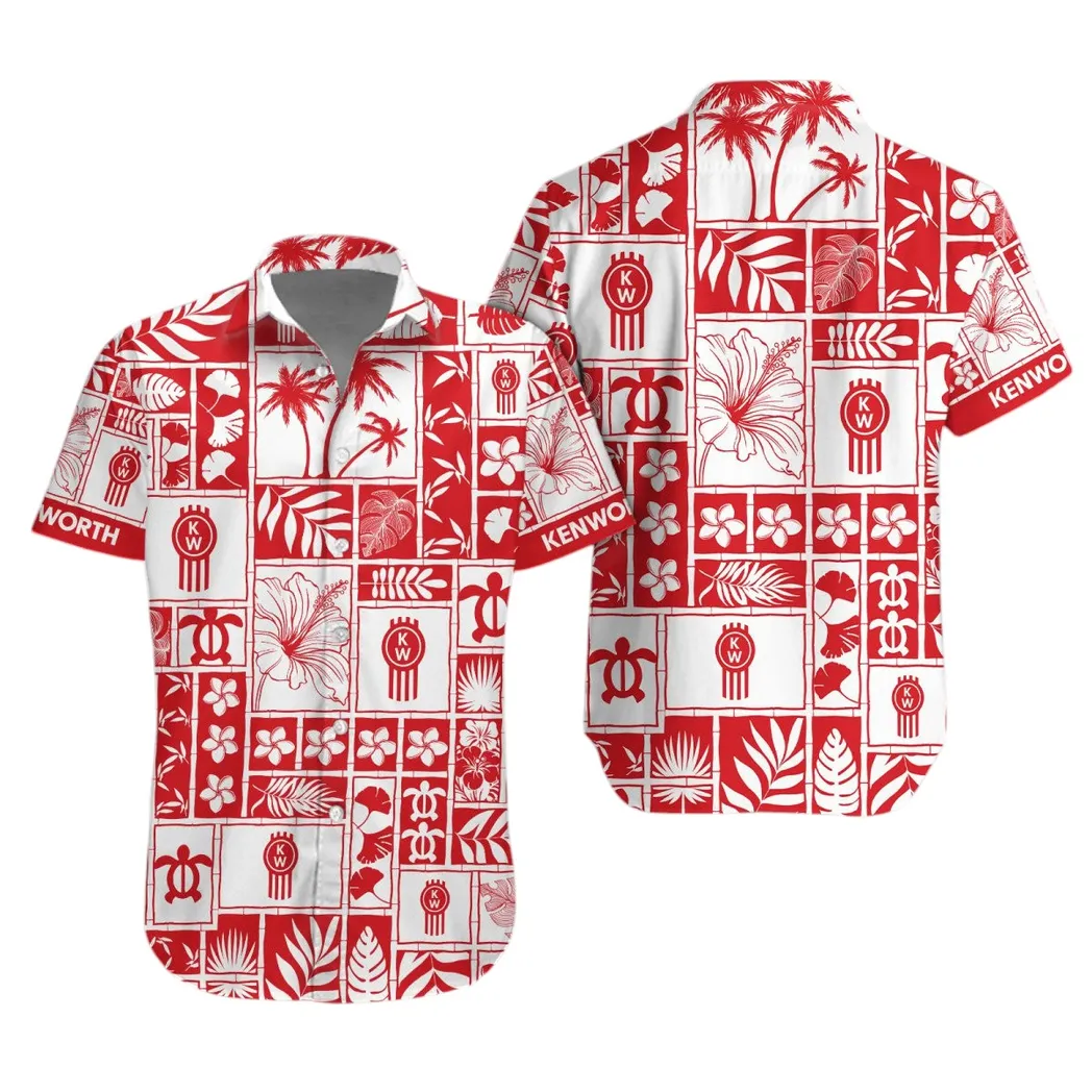 Kenworth Hawaiian Shirt For Men, Gift For Kenworth Lovers, Gift For Him, Husband, Boyfriend CAR35021425035-1