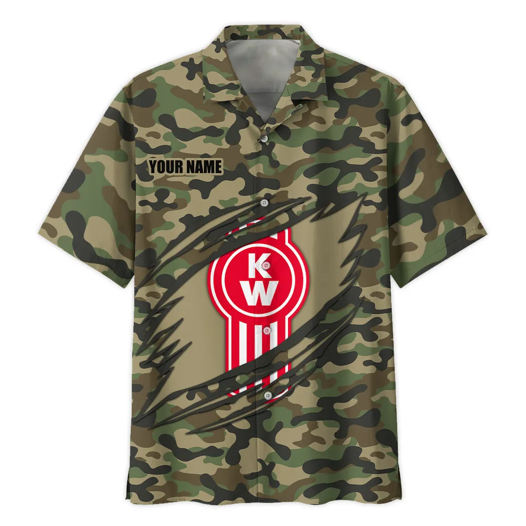 kenworth hawaiian shirt style camo oversized hawaiian car210040825712 qboto