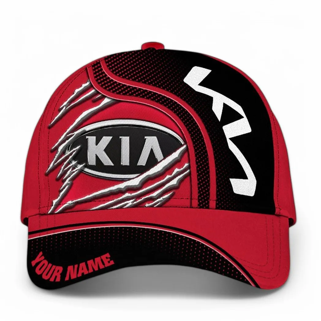 Kia Classic Cap, Gift For Kia Lovers, Gift For Him, Husband, Boyfriend CAR50021825050 - Black