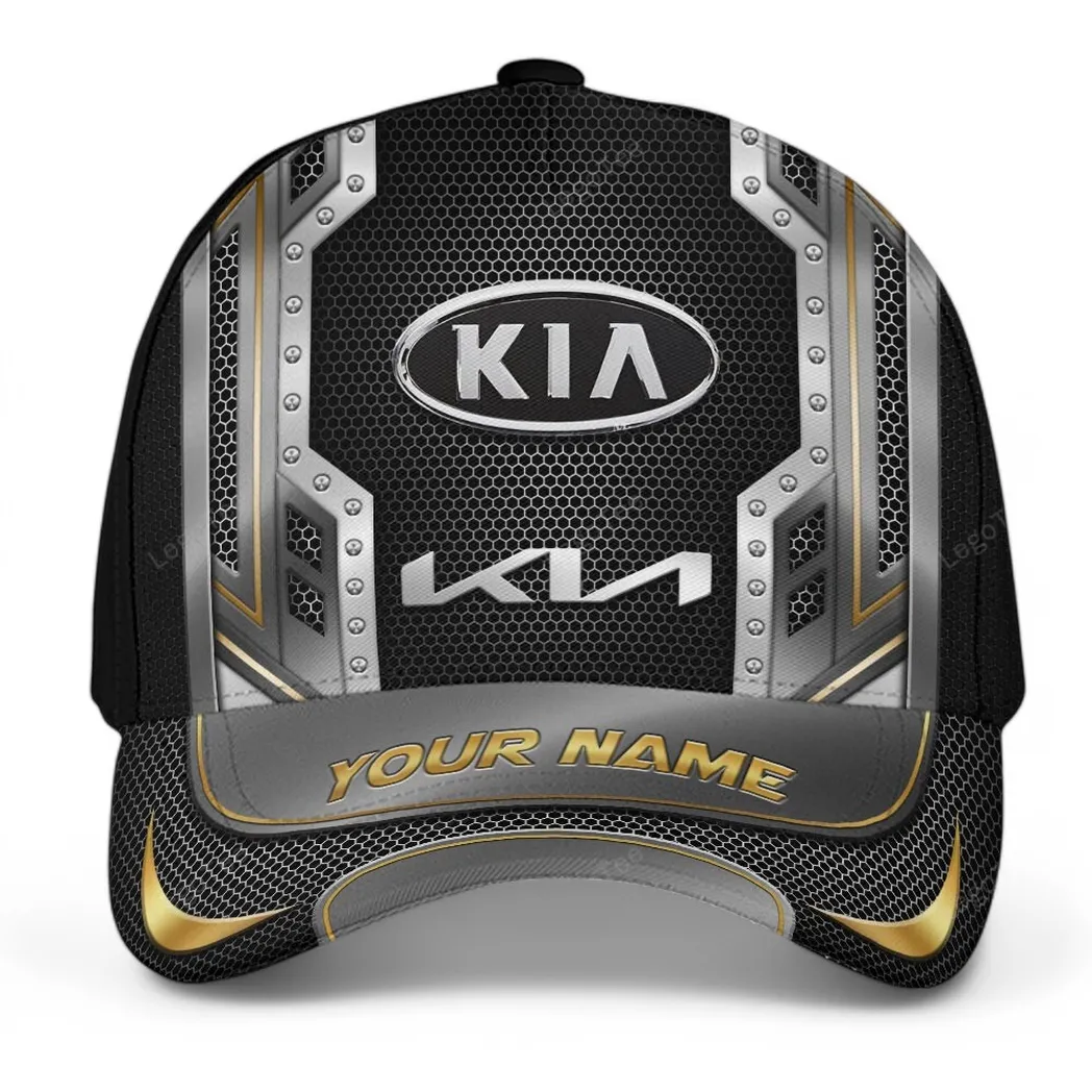 Kia Classic Cap, Gift For Kia Lovers, Gift For Him, Husband, Boyfriend CAR99031025119 - White
