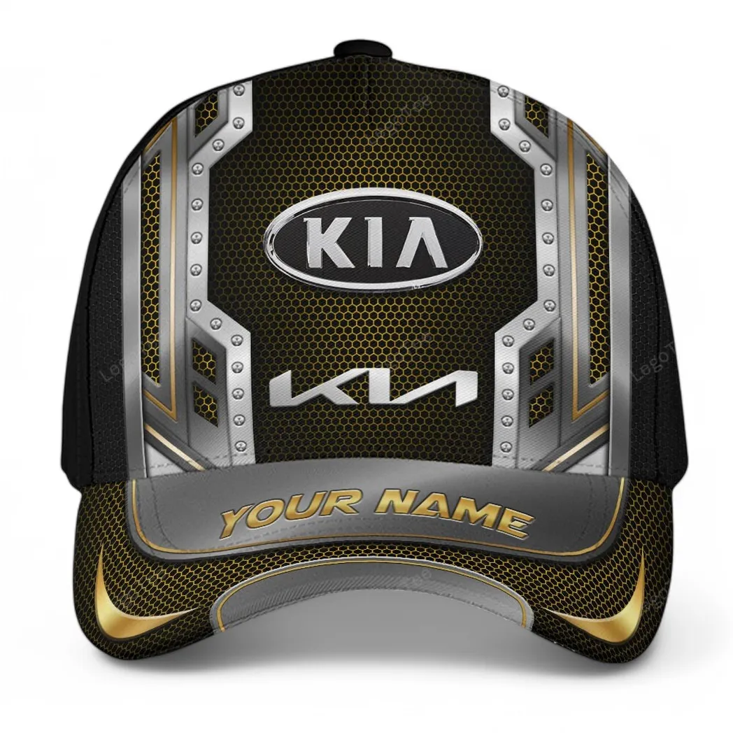 Kia Classic Cap, Gift For Kia Lovers, Gift For Him, Husband, Boyfriend CAR99031025119 - Yellow