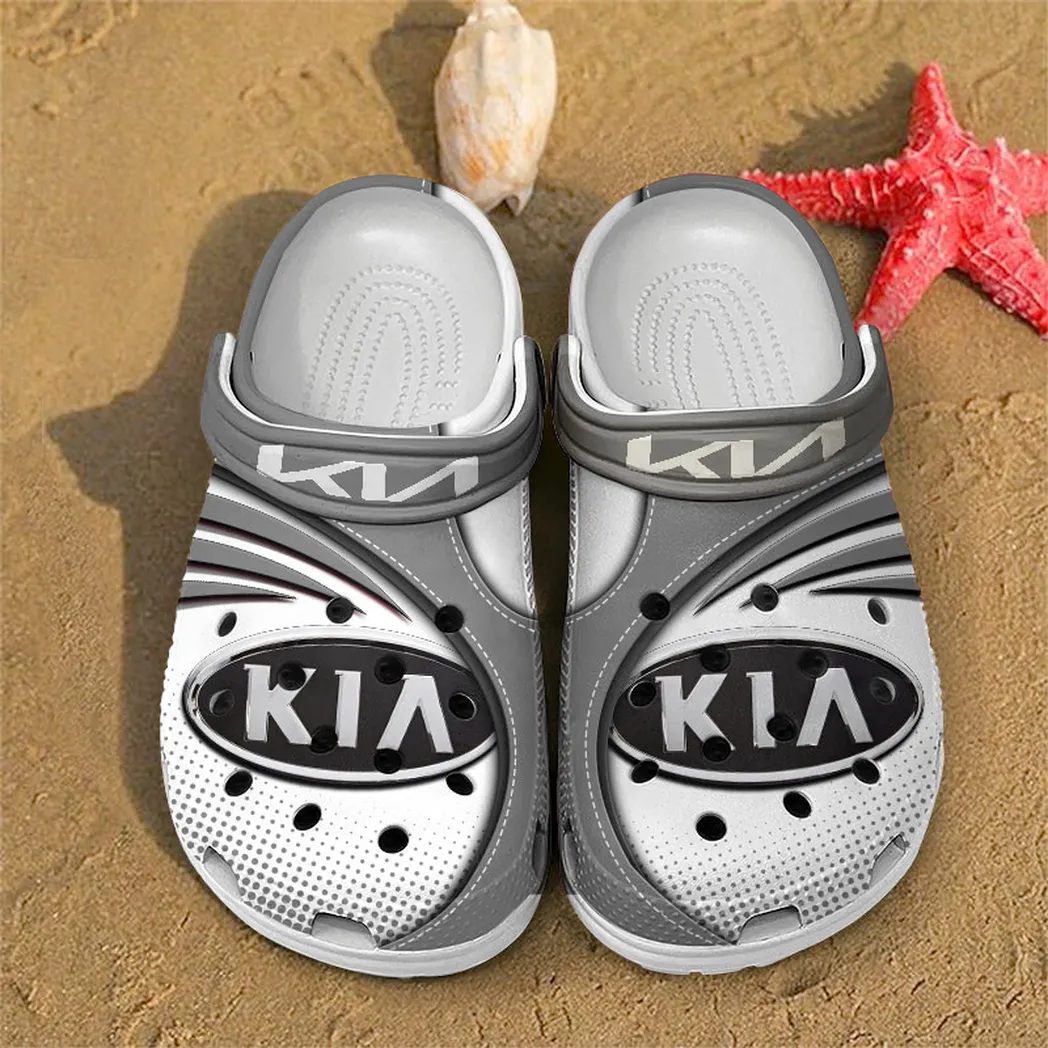 kia crocs sandals for men women gift for kia fan car181031525720 gray uw3fm