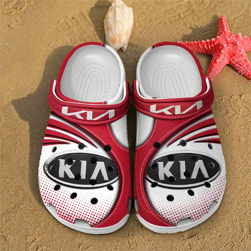 kia crocs sandals for men women gift for kia fan car181031525720 red utc4l