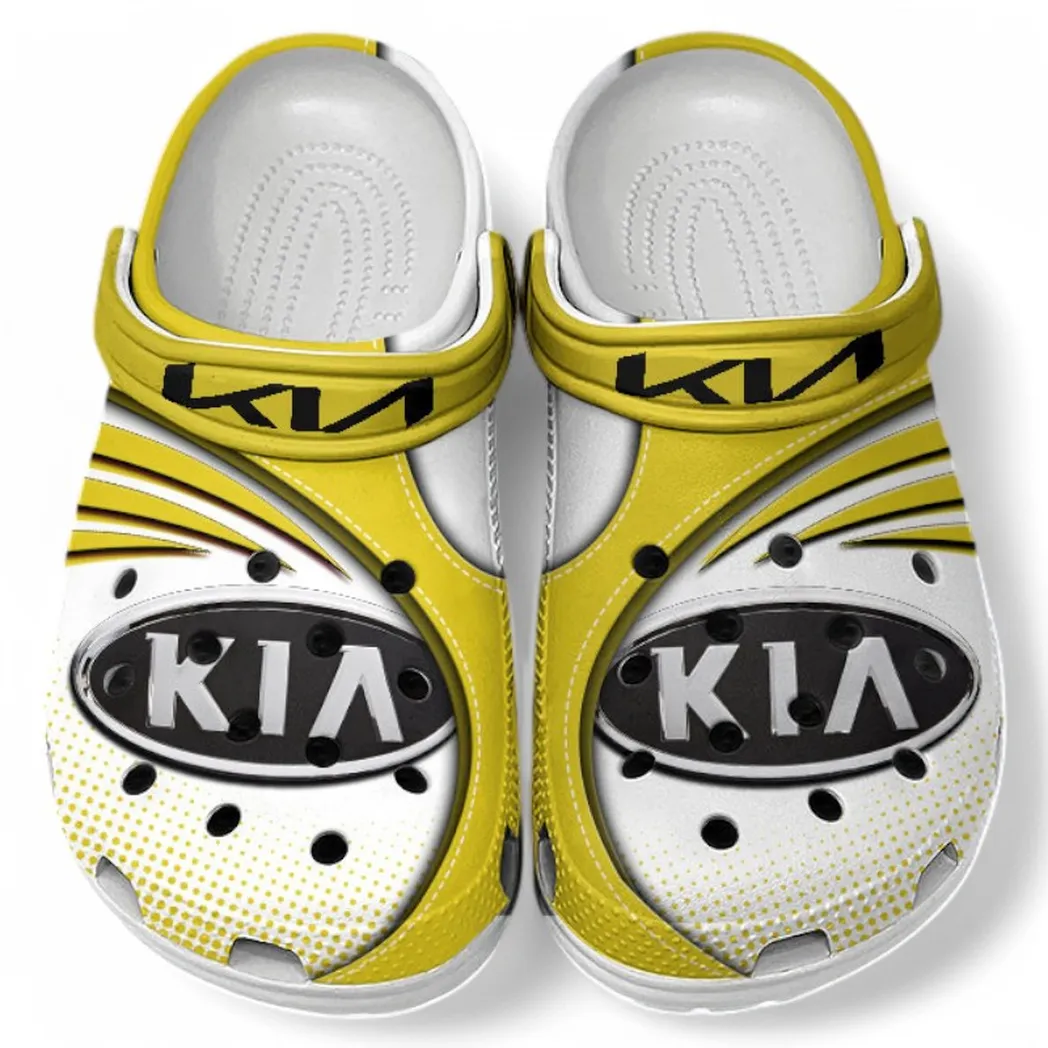 kia crocs sandals for men women gift for kia fan car181031525720 yellow 88sqa
