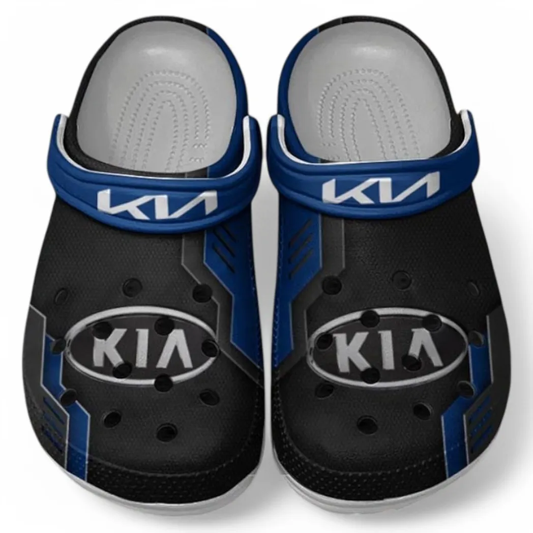 kia crocs shoes clogs men women gift for kia fan car185031525257 blue