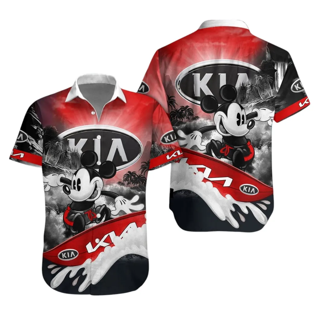 kia hawaiian shirt for men gift for kia lovers gift for him husband boyfriend car53030625065