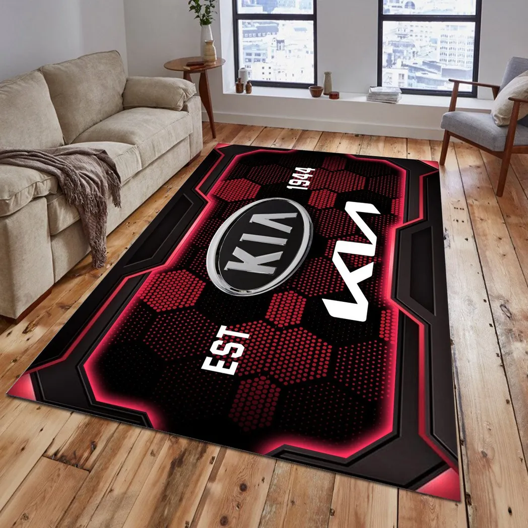 kia rug gift for kia lovers gift for him husband boyfriend car3102132567 tnwan