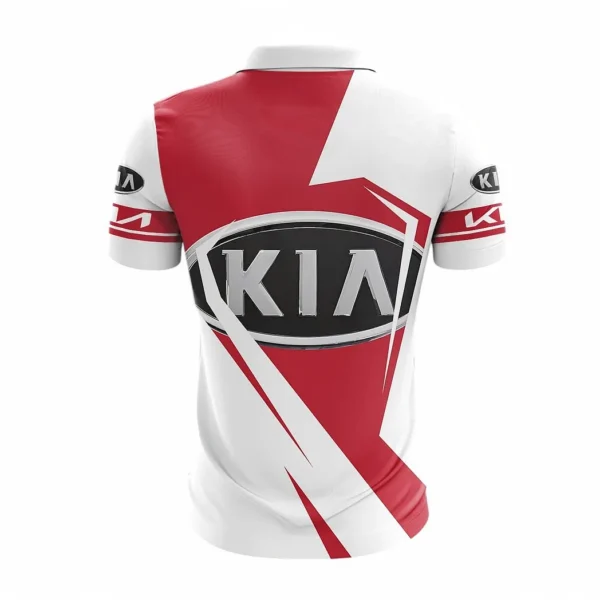 kia zipper polo shirt for men gift for kia fan car68022125959 uru6c