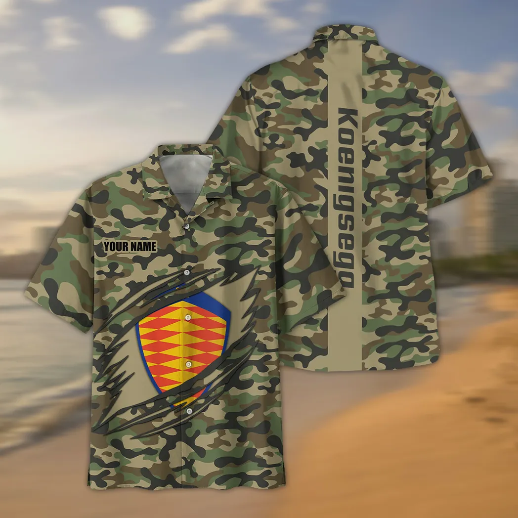 koenigsegg hawaiian shirt style camo oversized hawaiian car210040825744