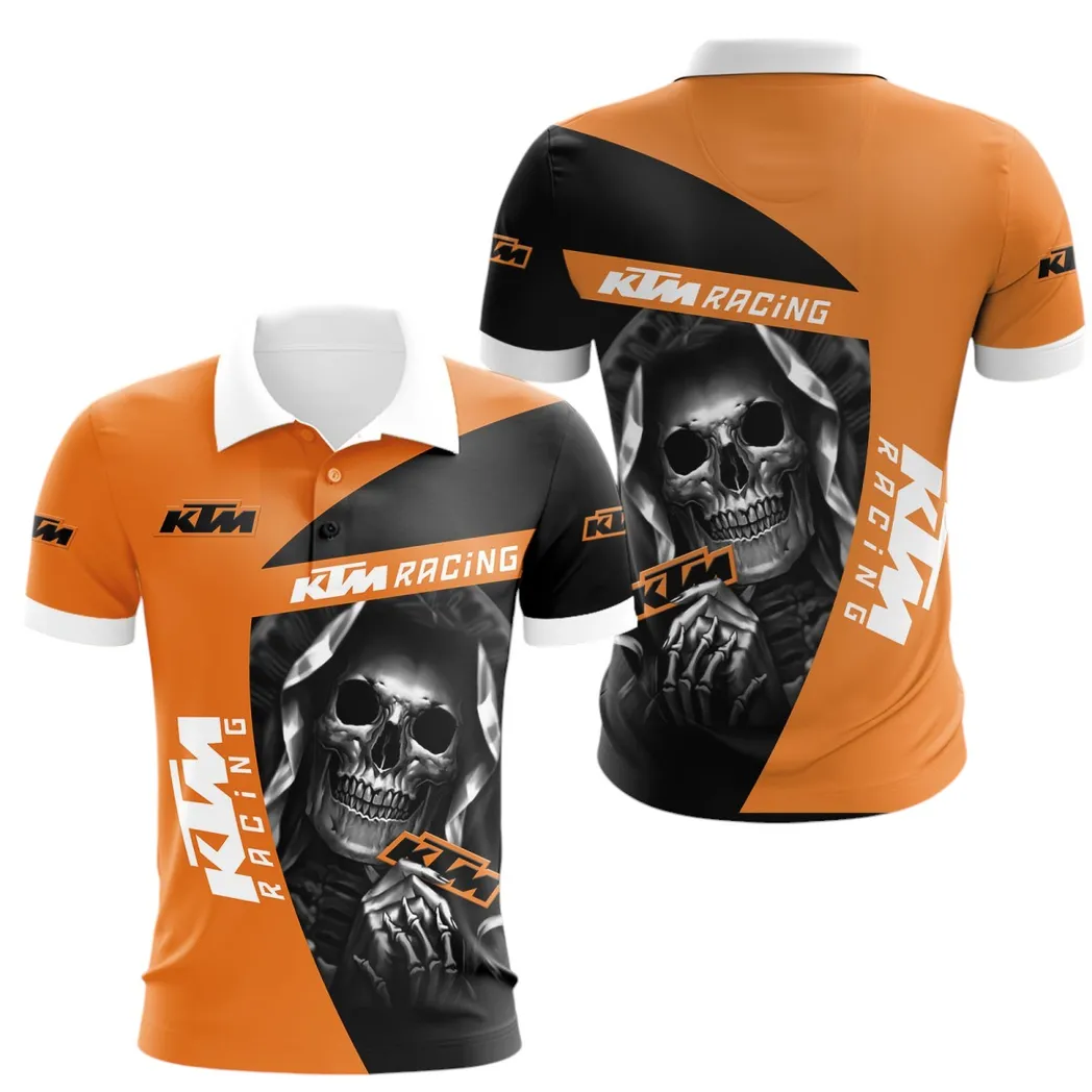ktm racing polo shirt gift for ktm racing lovers gift for him husband boyfriend car6702212546