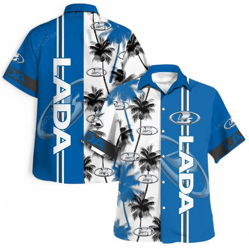 lada hawaiian shirt for men gift for lada lovers gift for him husband boyfriend car143021125074