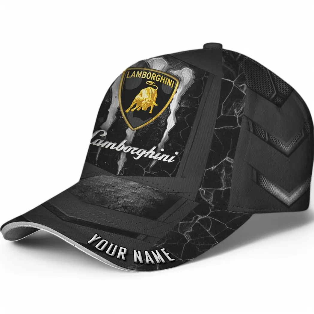 lamborghini classic cap gift for lamborghini lovers gift for him husband boyfriend car6502202521 grey su6s3