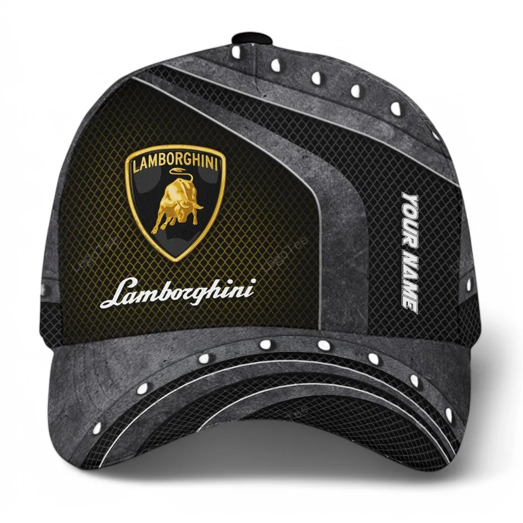 Lamborghini Classic Cap, Gift For Lamborghini Lovers, Gift For Him, Husband, Boyfriend CAR99031025021 - Yellow