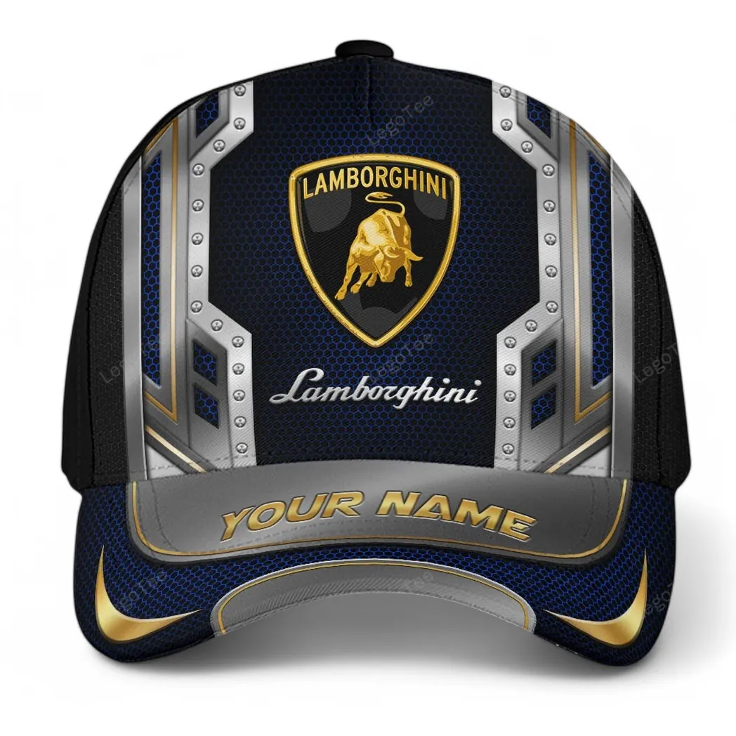 Lamborghini Classic Cap, Gift For Lamborghini Lovers, Gift For Him, Husband, Boyfriend CAR99031025120 - Blue