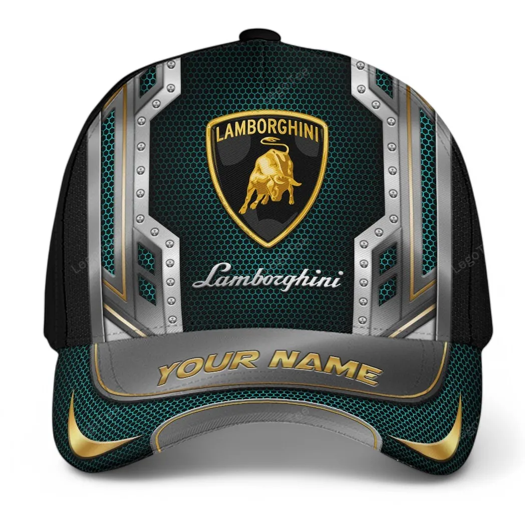 Lamborghini Classic Cap, Gift For Lamborghini Lovers, Gift For Him, Husband, Boyfriend CAR99031025120 - Cyan