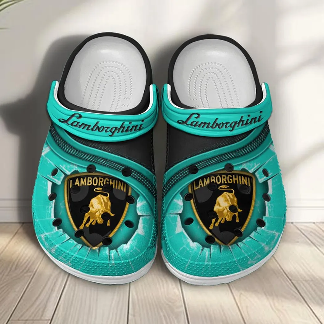 lamborghini crocs clogs men women gift for lamborghini fan car188032025150 cyan 6rgzs