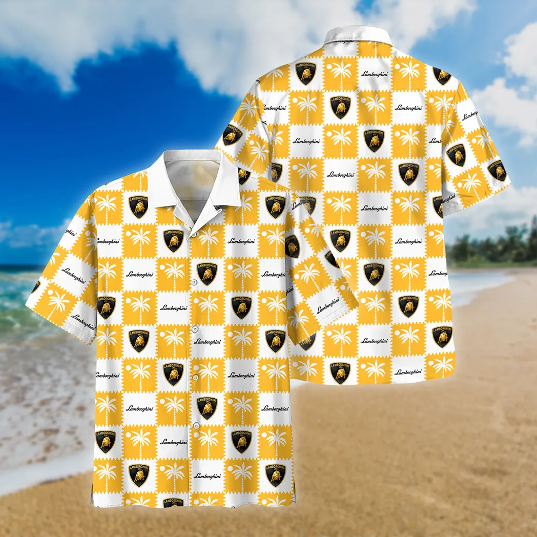 Lamborghini Hawaiian Shirt For Men, Gift For Lamborghini Lovers CAR200030725151