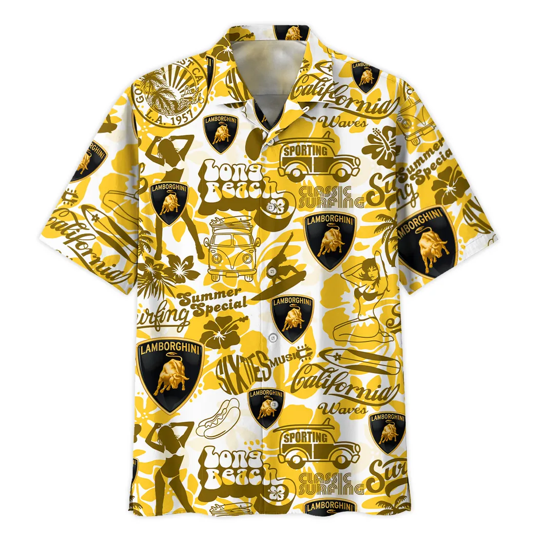 lamborghini hawaiian shirt for men gift for lamborghini lovers car201030725583 bvhrq