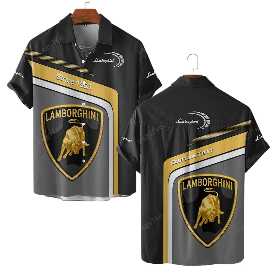 Lamborghini Hawaiian Shirt For Men, Gift For Lamborghini Lovers, Gift For Him, Husband, Boyfriend CAR11103032541
