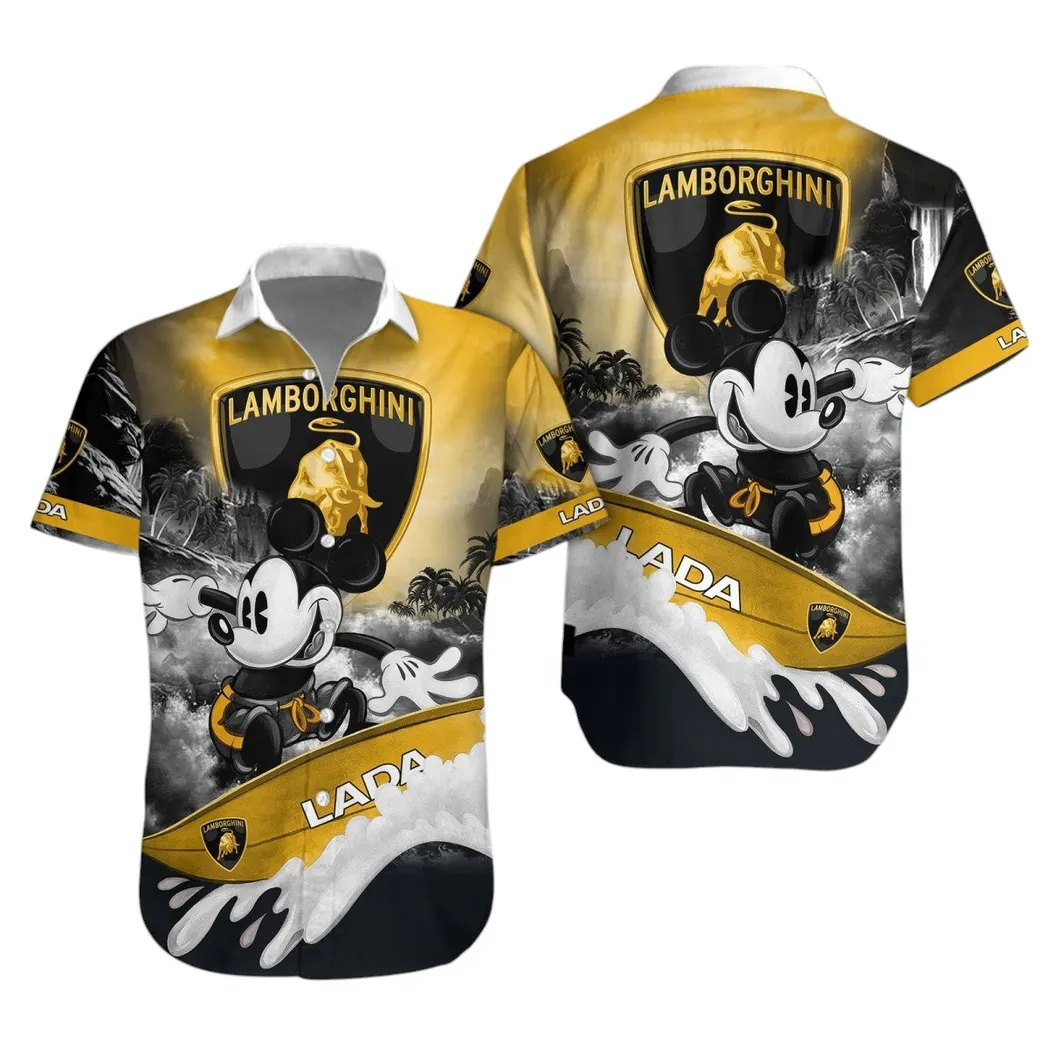 lamborghini hawaiian shirt for men gift for lamborghini lovers gift for him husband boyfriend car53030625068 vm8gb