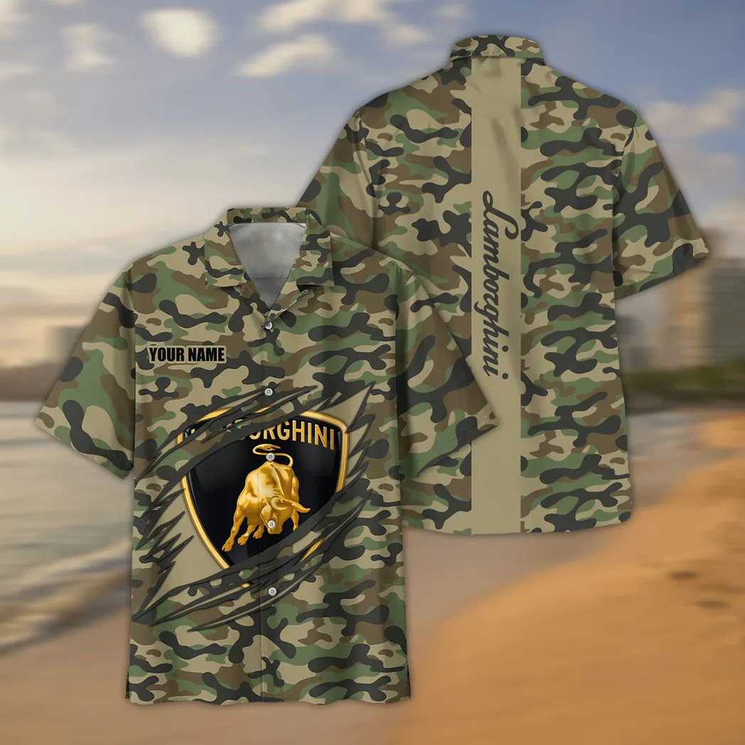 lamborghini hawaiian shirt style camo oversized hawaiian car210040825714 2ofkb