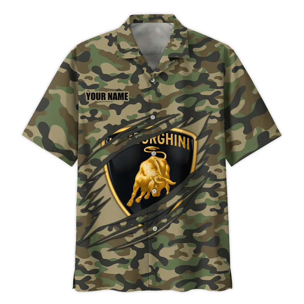 lamborghini hawaiian shirt style camo oversized hawaiian car210040825714 csdww
