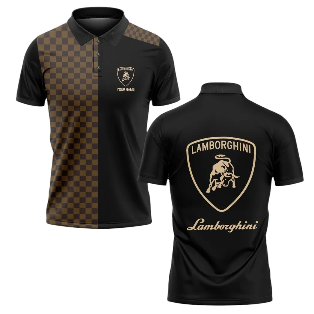 lamborghini polo shirt lv style gift for lamborghini lovers car176022525936 na9vf