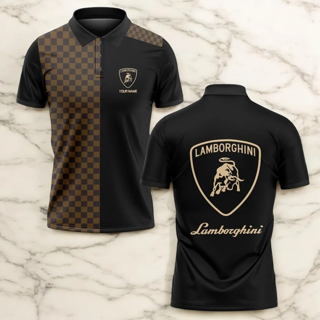 lamborghini polo shirt lv style gift for lamborghini lovers car176022525936 tk0dg
