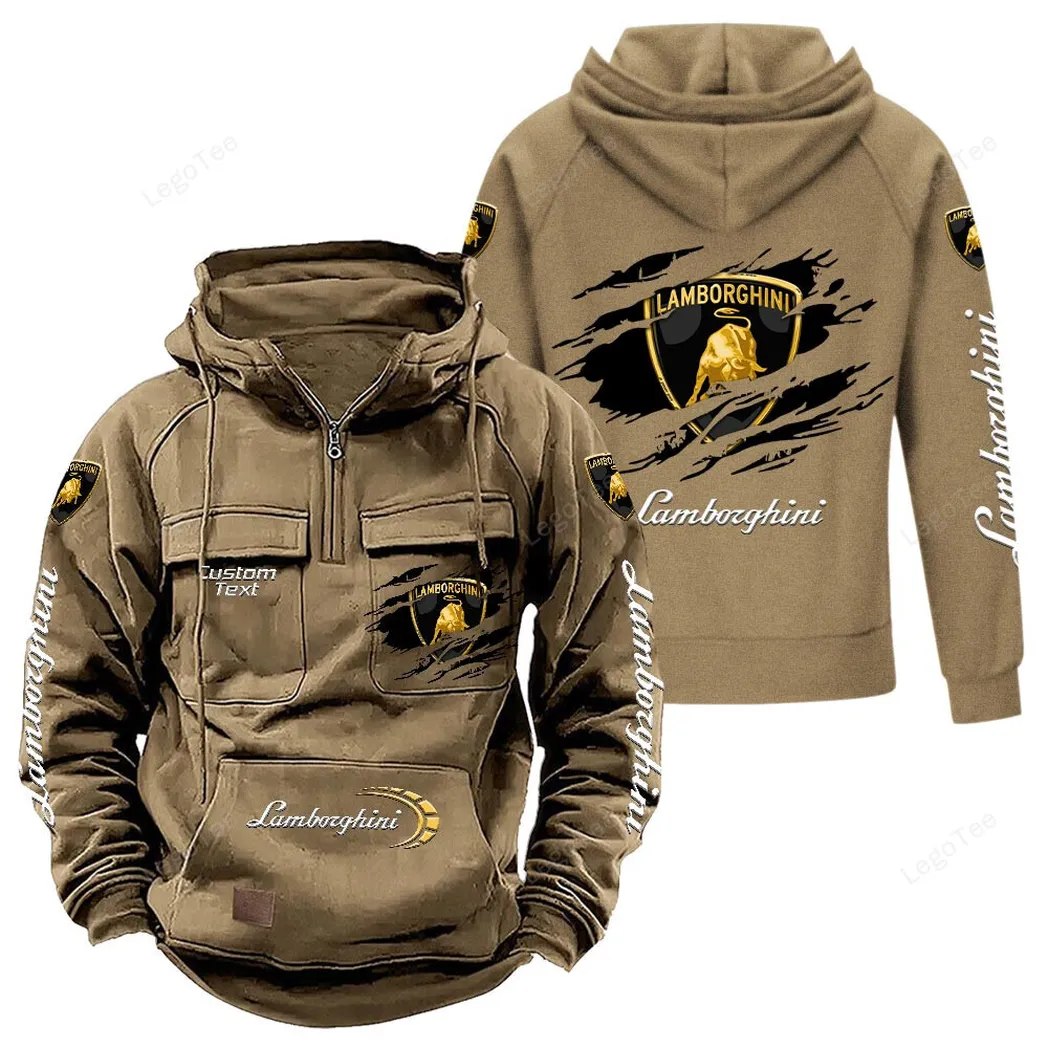 lamborghini tactical quarter zip hoodie gift for lamborghini lovers gift for him husband boyfriend khaki car122021425007 4 tgtgb