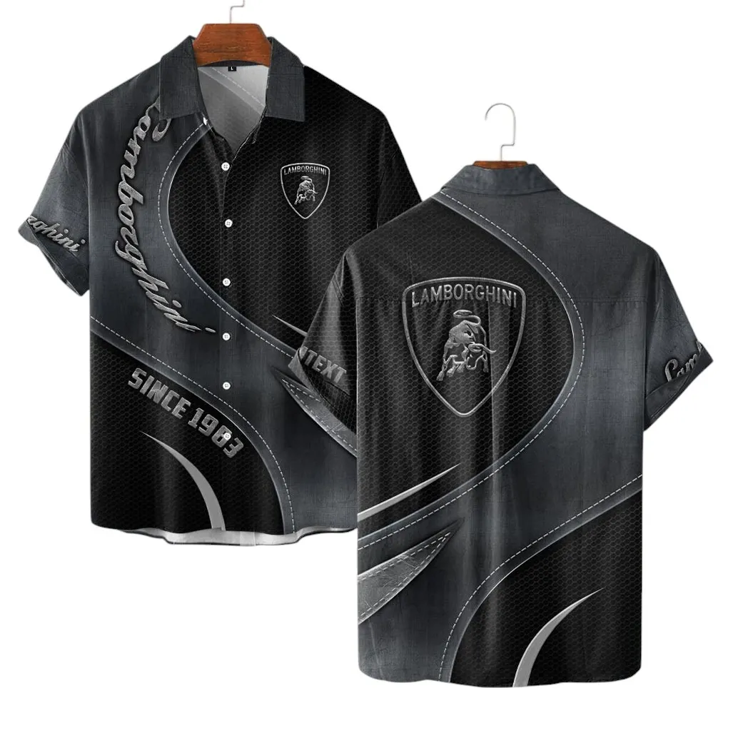 Lamborghini Vintage Hawaiian Shirts, Gift For Lamborghini Lovers, Gift For Him, Husband, Boyfriend CAR17102252530