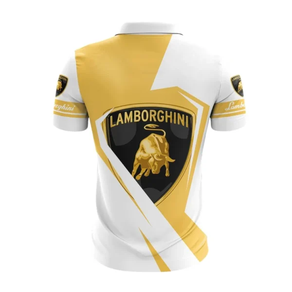 lamborghini zipper polo shirt gift for lamborghini lovers gift for him husband boyfriend car3202122509