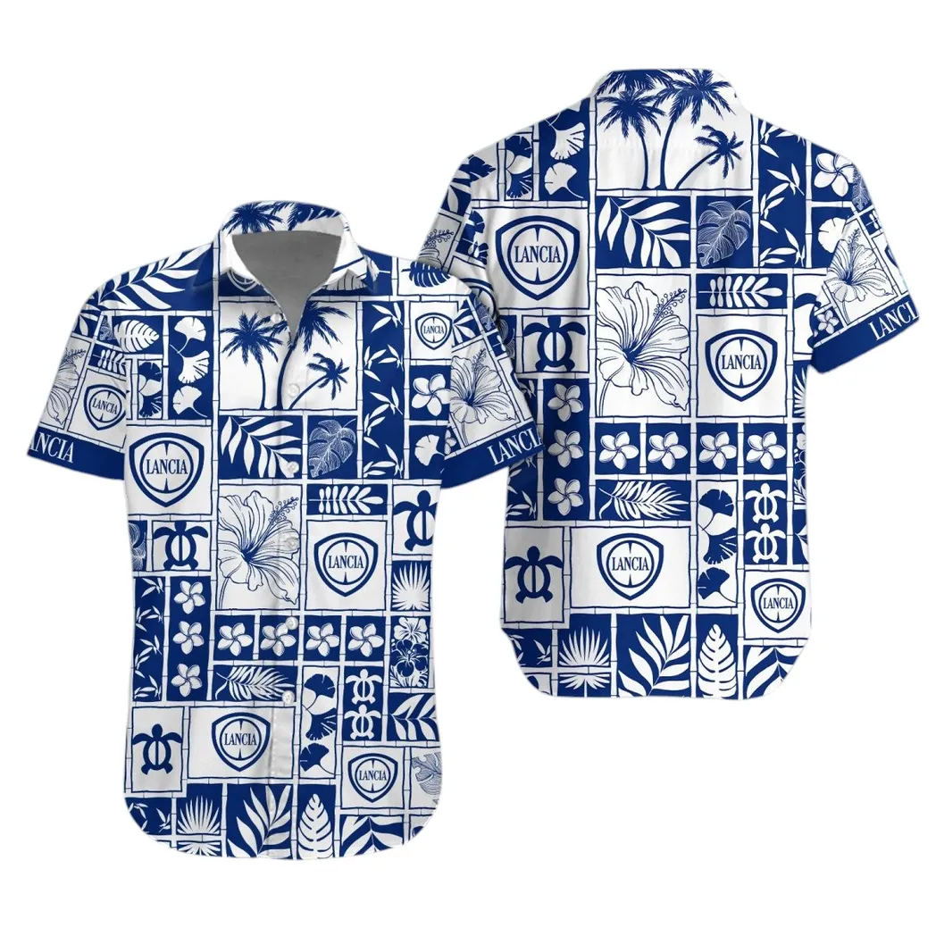 Lancia Hawaiian Shirt For Men, Gift For Lancia Lovers, Gift For Him, Husband, Boyfriend CAR35021425027-1