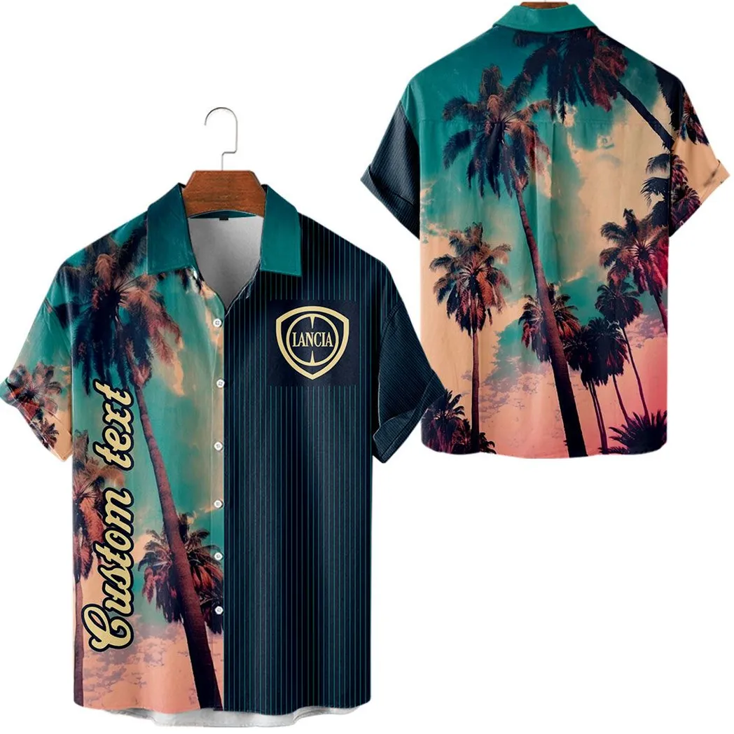 lancia vintage hawaiian shirt palm custom all over print car hawaiian shirt car431041625449 3zgwf