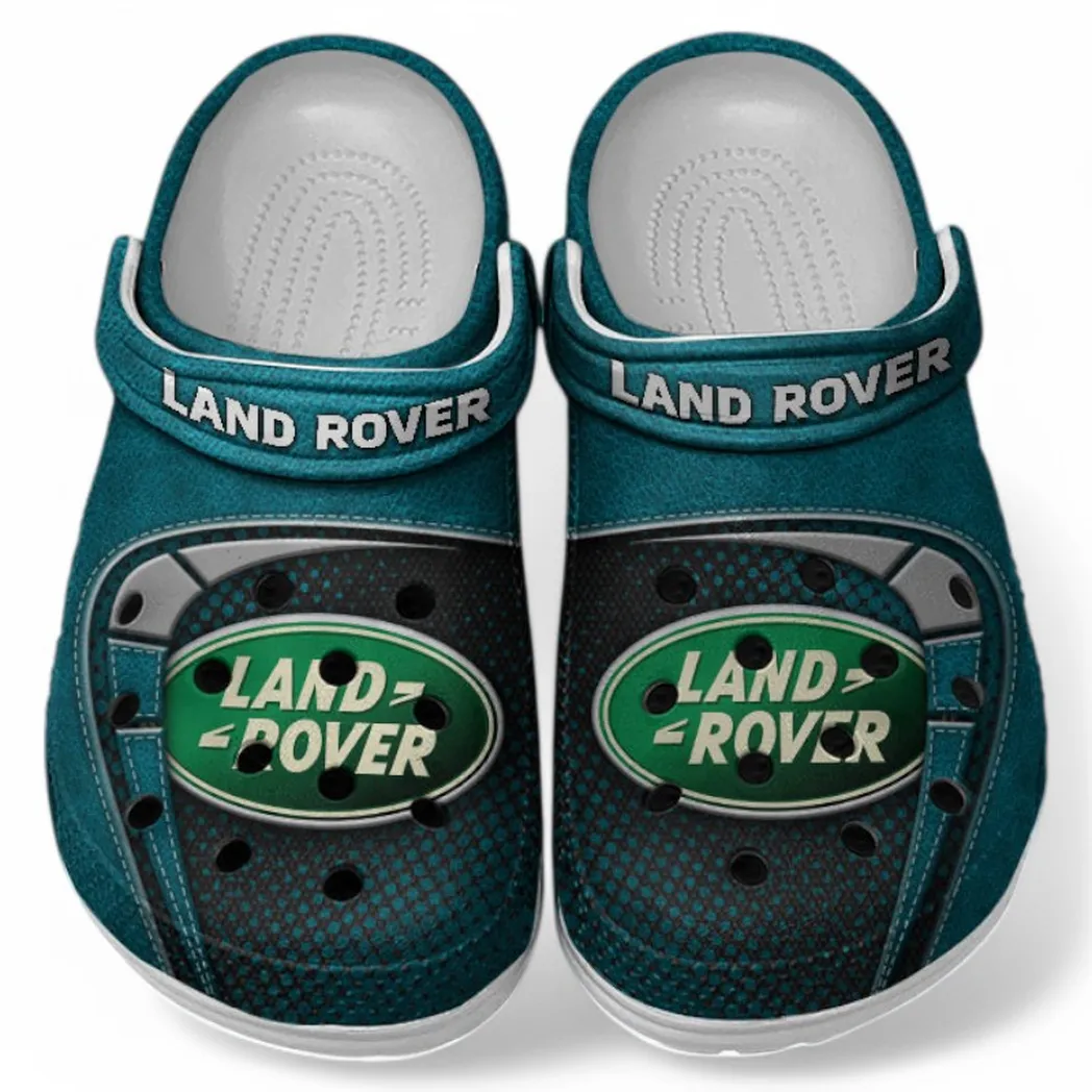 Land-Rover Crocs Sandals For Men Women, Gift For Land-Rover Fan CAR177031425594 - Cyan